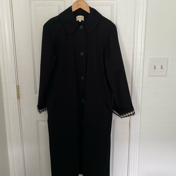Sezane Clyde Trench Black - EUC - 34Fr - Picture 2 of 4